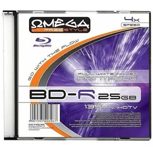 Omega Freestyle BD-R Printable 25GB 6x slim