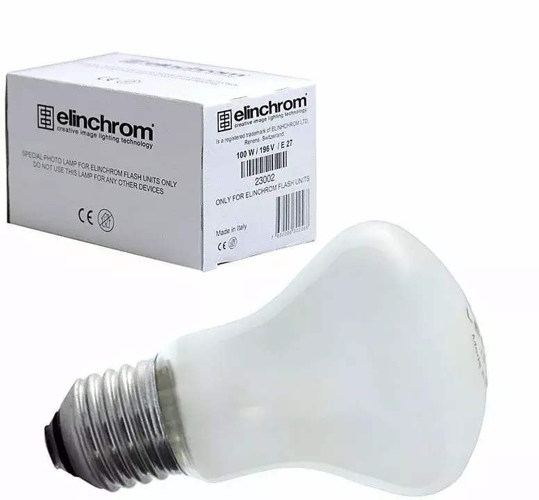 Моделировочная лампа Elinchrom 100W 196V E27 Photo 2