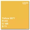 Lastolite Manfrotto 9071 yellow backdrop 2.72x11 m Photo 2