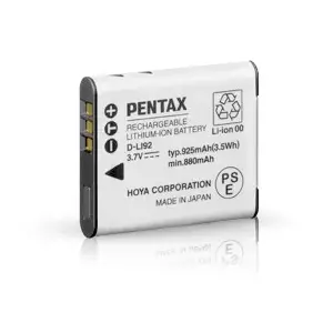 Pentax D-LI92 Litija jons 925 mAh
