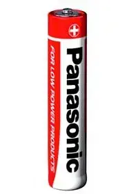Panasonic AAA cinka-oglekļa baterija 1.5V, 4 gab.