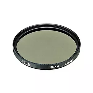 Neutral density camera filter Hoya NDx4 72mm