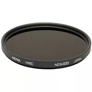Neutral density camera filter Hoya NDx400 62mm