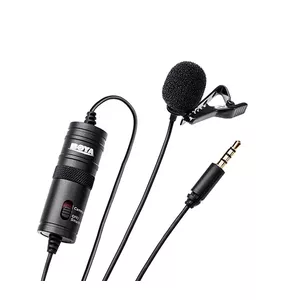 BOYA BY-M1 microphone Black Lavalier/Lapel microphone