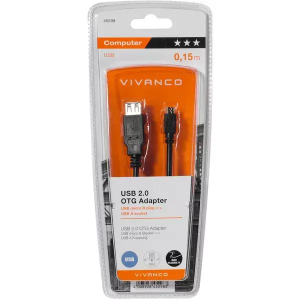 USB кабель Vivanco 45298 Photo 2