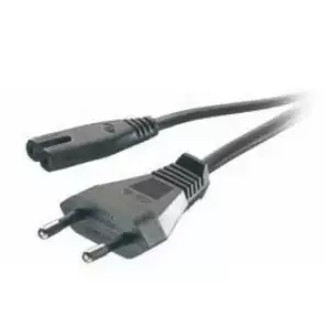 Vivanco 19833 power cable Black 1.25 m CEE7/16 C7 coupler