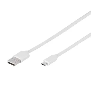 USB Cable Vivanco USB 2.0 1m Micro-USB B White