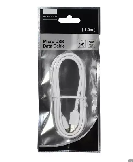 USB Cable Vivanco USB 2.0 1m Photo 2