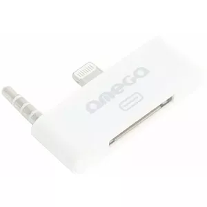 Adapter OMEGA 30-pin to Lightning 42035 — 30-pin (Dock) to Apple Lightning connector