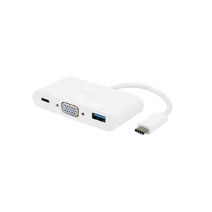 USB C Hub Vivanco IT-USBC VGA Wired 3.2 Gen 1 White