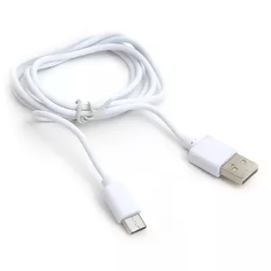 Platinet kabelis USB - USB-C 1m, balts