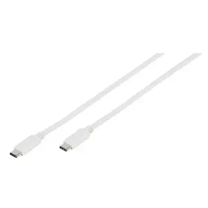 USB Cable Vivanco 45293 USB 3.2 Gen 2 1m USB C White