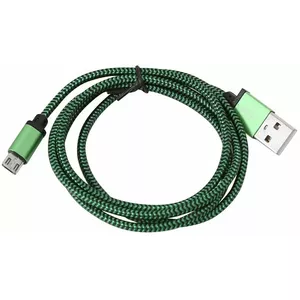 PLATINET Micro-USB kabelis 1m pīts zaļš