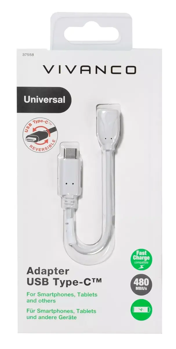 Adapteris USB Type-C Vivanco 37558 Photo 2