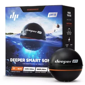 Deeper Smart Sonar Pro zivju atrašanās vietas noteicējs 80 m