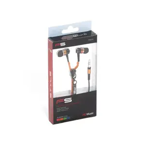 OMEGA Freestyle FH2111O vadu ieaušamās austiņas, 20-20000 Hz, oranžas