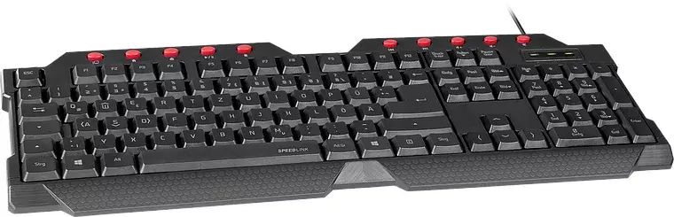 Клавиатура SPEEDLINK Ferus Gaming USB Black Photo 2