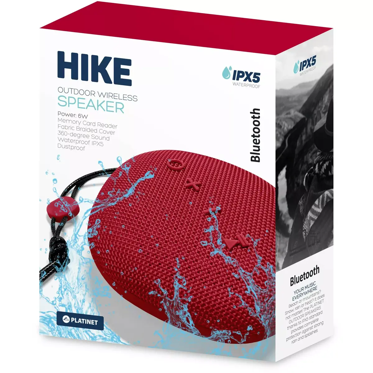 Portable Speaker Platinet Hike PMG11 BT, 44481 Photo 4