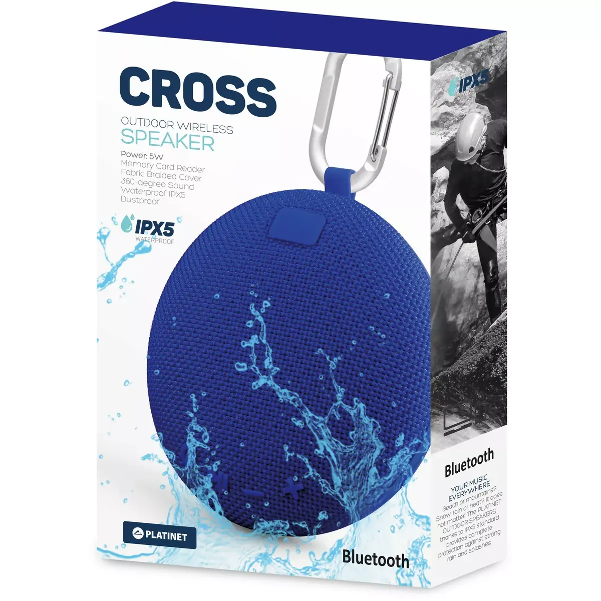 Portable Speaker Platinet Cross PMG14 BT, 44491 Photo 6
