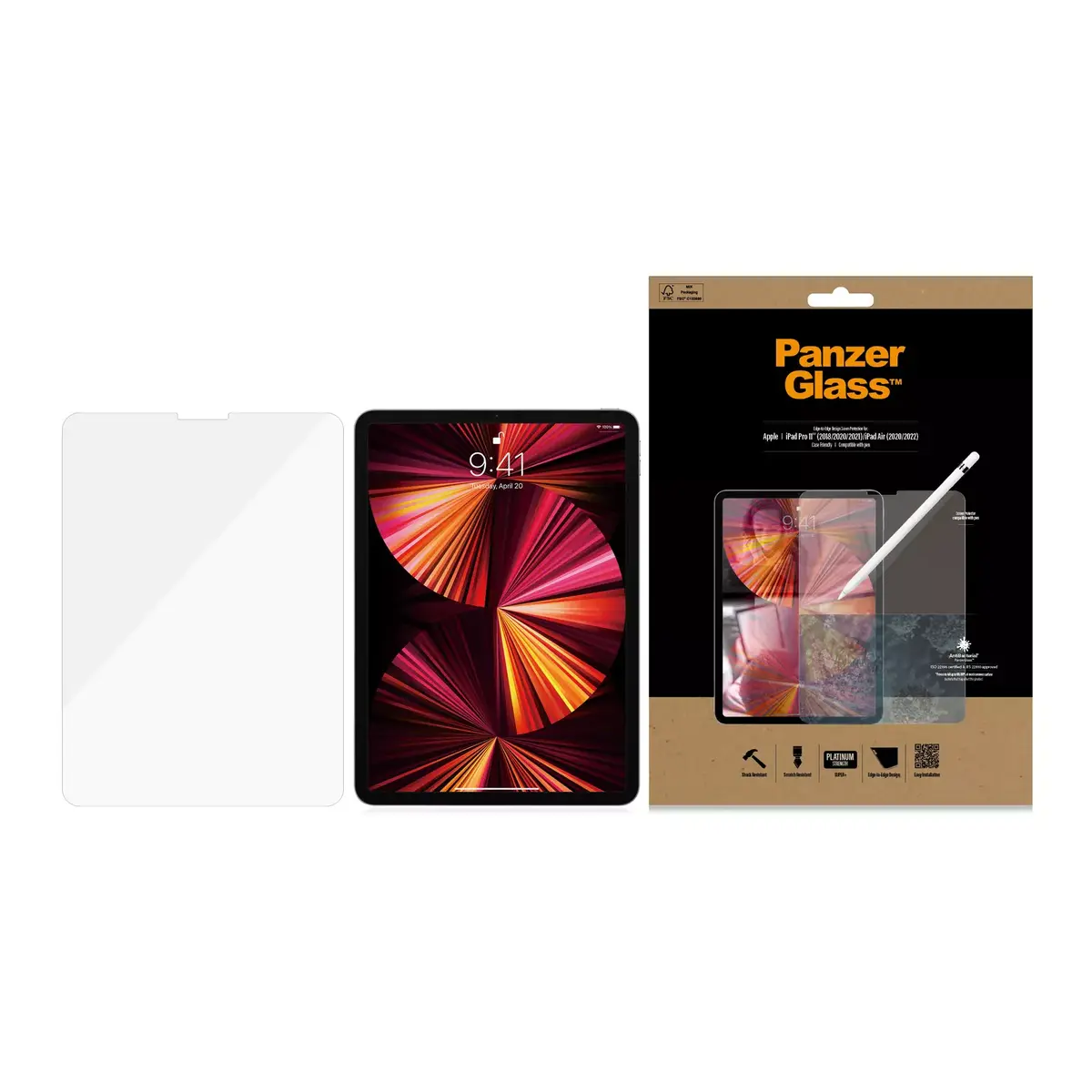 Clear Screen Protector iPad Pro 11" Air 10.9" Photo 5