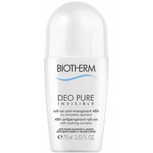 Antiperspirant Roll-On Biotherm Deo Pure Invisible 48h — 75 ml