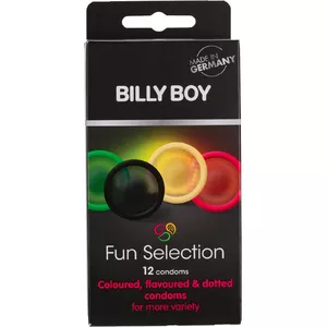 Billy Boy prezervatīvi Fun Selection 12gab