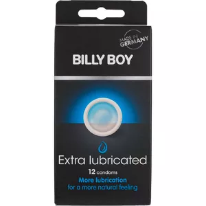 Billy Boy prezervatīvs Fun Extra Lubricated 12gab