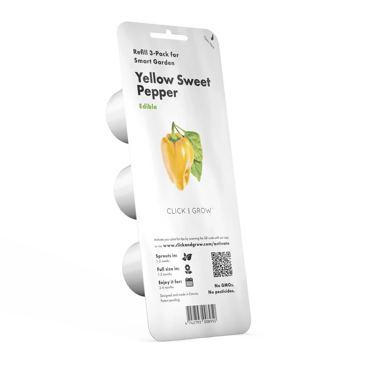 Sākuma komplekts Click & Grow Dzeltenā