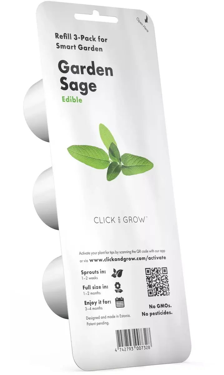 Herb Refill Click & Grow Sage — 3 pcs Photo 2