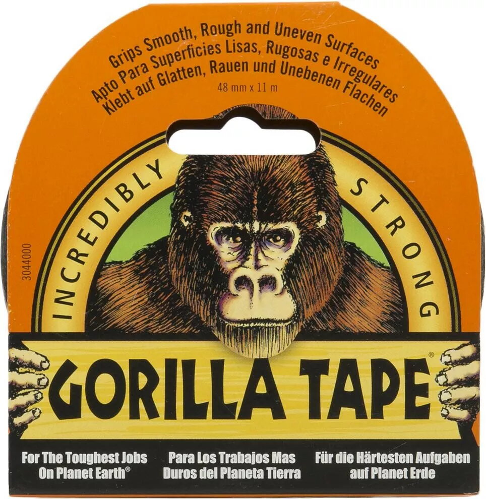 Lente Gorilla melna 48 mm x