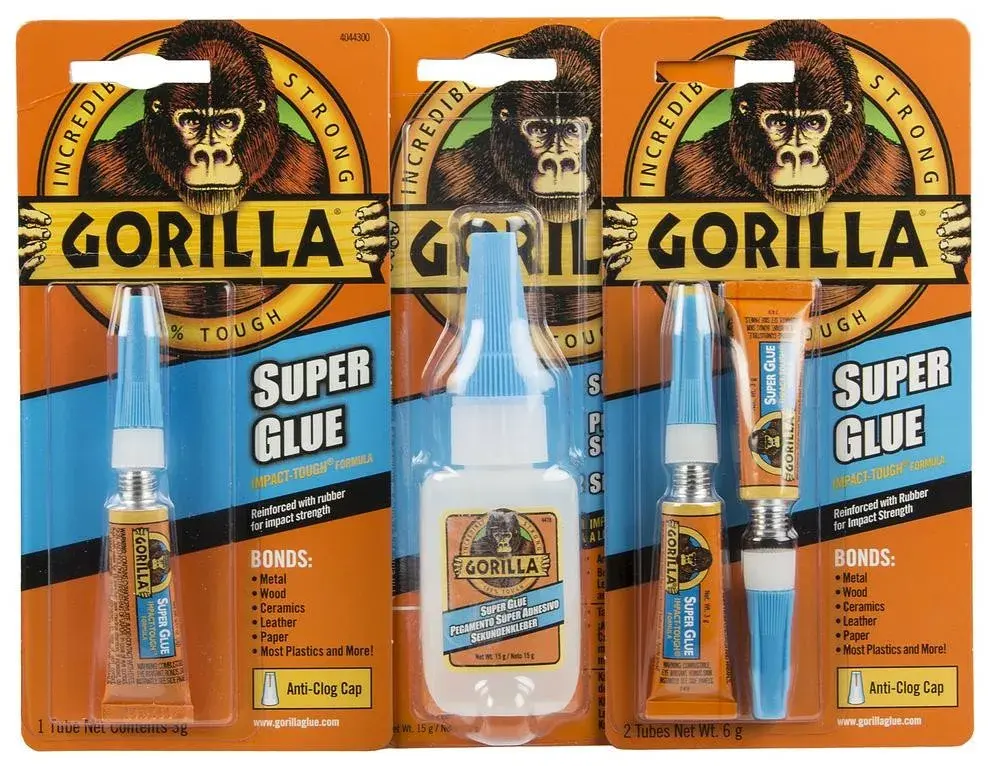Gorilla Superglue 15 g — Fast Drying Waterproof Adhesive Photo 2