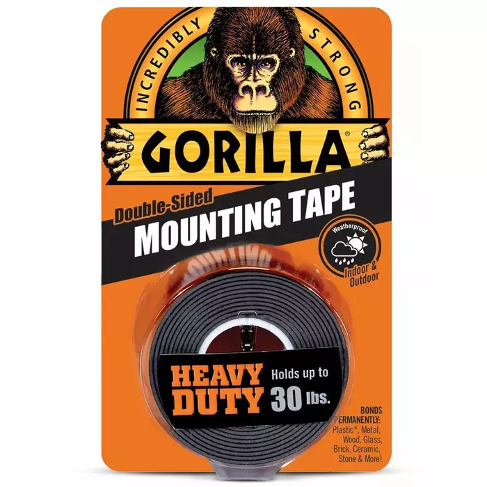 Gorilla Double Sided Tough & Clear Mounting Tape (Indoor & Outdoor