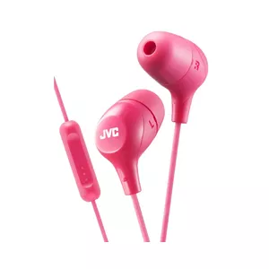 JVC HA-FX38M-P-E Inner ear headphones with remote & microphone