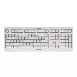 CHERRY KC 1000 Full-Size Wired USB Keyboard, Spanish Layout, Grey