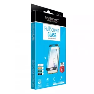 MyScreen Diamond glass ( pilnekrāna ekrāns ) priekš iPhone X / Xs 3D Black
