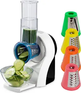 Electric grater ESPERANZA EKM026, 150 W, AC 220–240 V, 5 rollers, plastic housing, multicolour