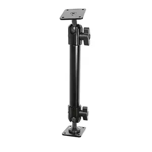 Mounting Kit Brodit 202020 Black Aluminium Plastic