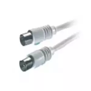 Vivanco 19317 coaxial cable 1.2 m White