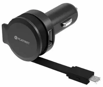Авто зарядное PLATINET PLCRRCC 2.4A USB Photo 1