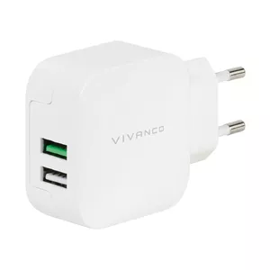 Charger Indoor Vivanco 37563 Dual Universal White