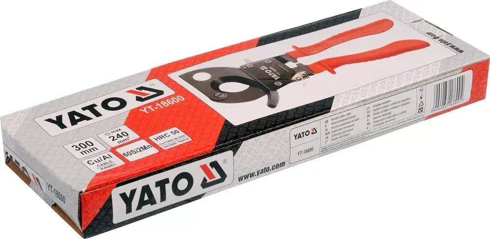 Ручной резач для кабеля YATO YT-18600 Photo 2