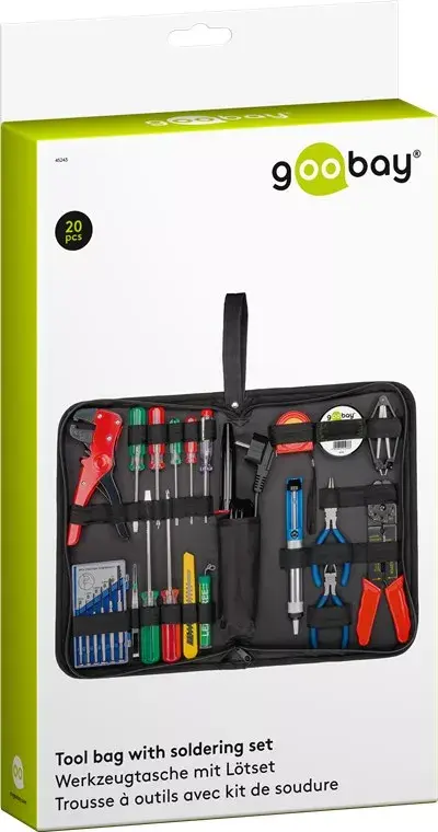 Fixpoint Goobay Soldering and Tool Set 20 pcs Photo 5