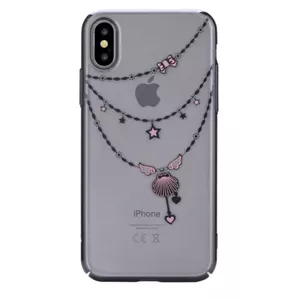 Защитный чехол Devia для iPhone X — Crystal Shell черный, тонкий дизайн