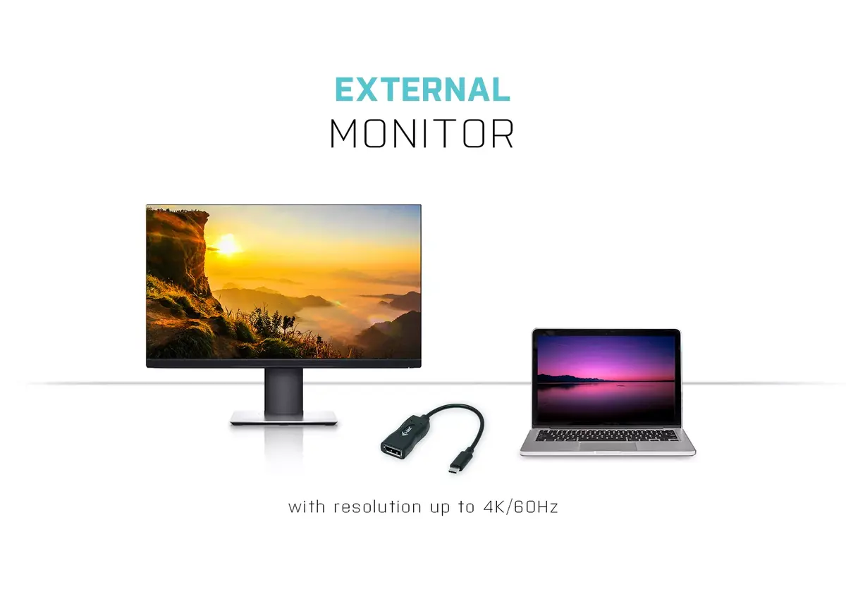 USB-C Display Port Adapter i-tec C31DP60HZP Photo 6