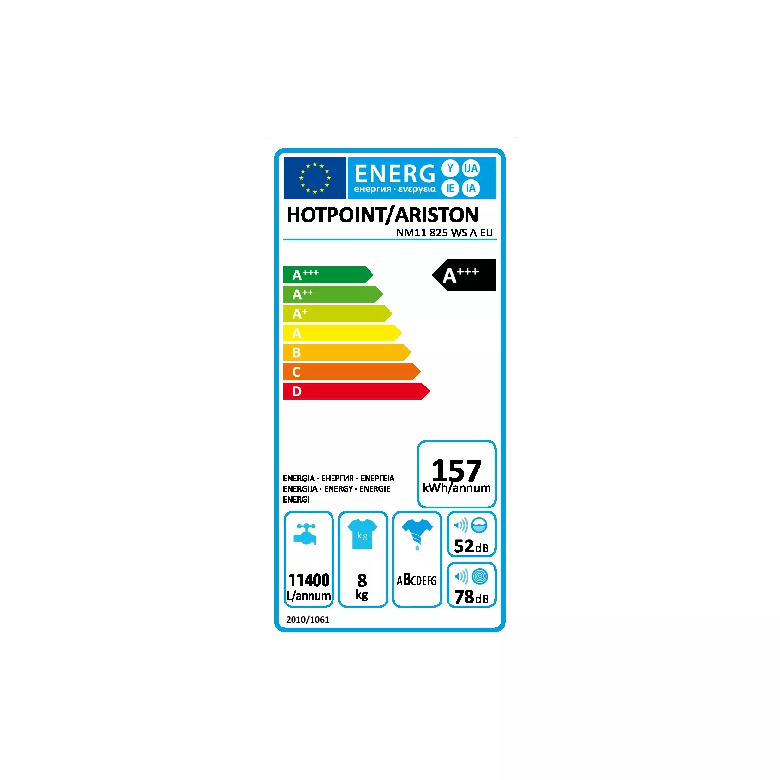 Hotpoint NM11 825 WS A EU Photo 2