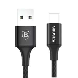 Baseus CAMKLF-BG1 USB cable 1 m USB 2.0 USB A USB C Black