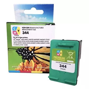 Static Control Analog Hewlett-Packard tricolor 344 (C9363EE) Ink Cartridge, Multicolour