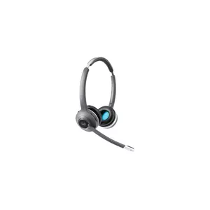 Austiņu komplekts Cisco 562 bezvadu ar galvas stīpu USB Type-A birojam un zvanu centram 50–18000 Hz 100 m melns/pelēks