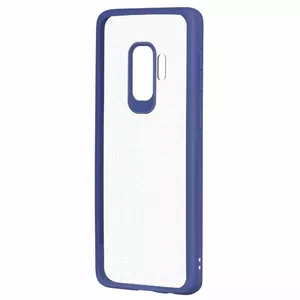 Devia Pure Style Aizmugurējais Silikona Apvalks priekš Samsung G960 Galaxy S9 Caurspīdīgs - Zils