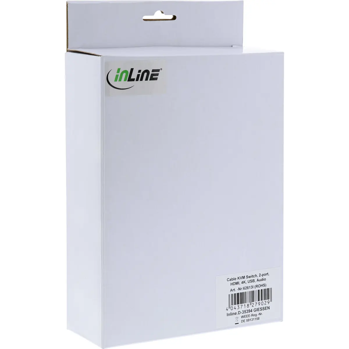InLine 2-портовый HDMI KVM-переключатель 62613I Photo 4